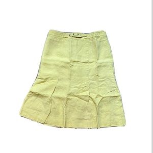Women’s Sonia Bogner Lime Green Skirt Size 6